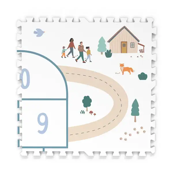 Play&go tapis puzzle Tiloo , boîte de rangement & mini maison - Marelle – Image 2