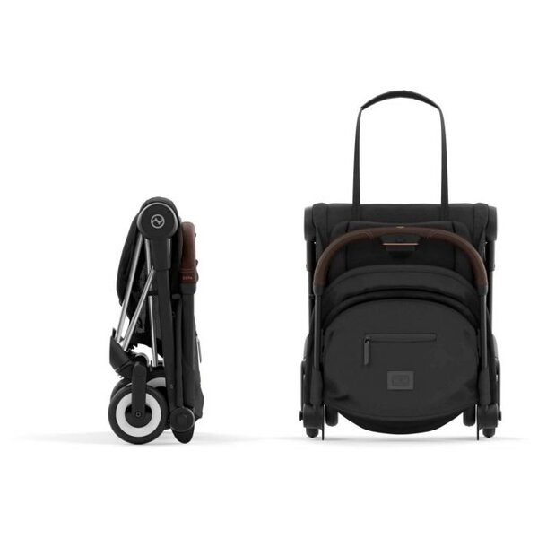 Cybex Poussette Duo Coya Chrome Brown Sepia Black Cloud T Sepia Black – Image 7