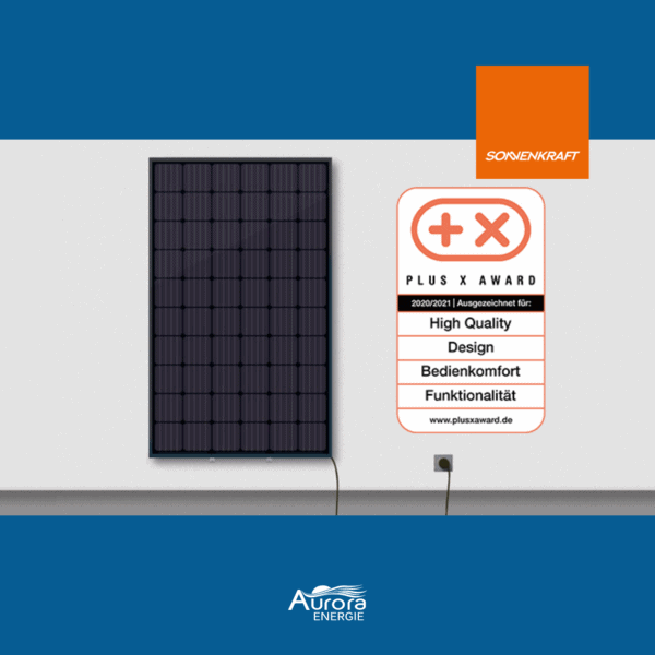 Kit fotovoltaico plug & play con fissaggio a terra - Sonnenkraft - immagine 3