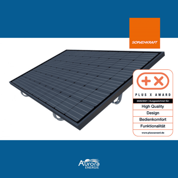 Kit fotovoltaico plug & play con fissaggio a terra - Sonnenkraft - immagine 4
