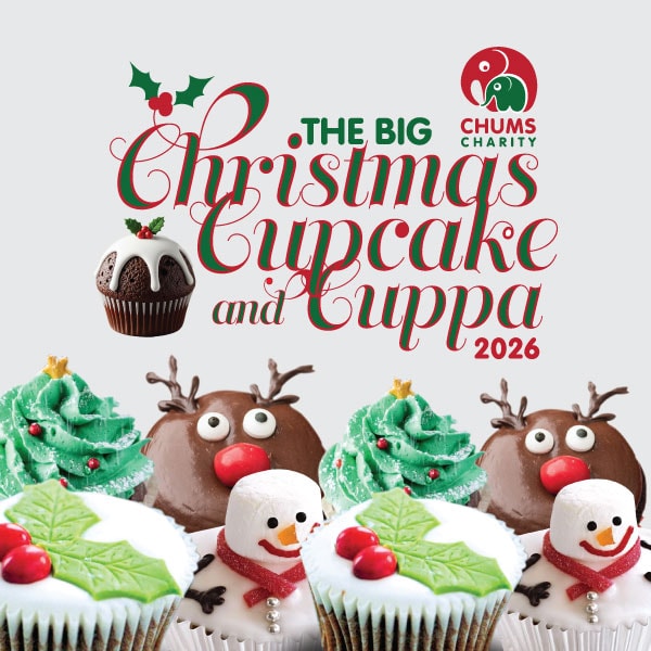 Christmas Cupcake and Cuppa Logo