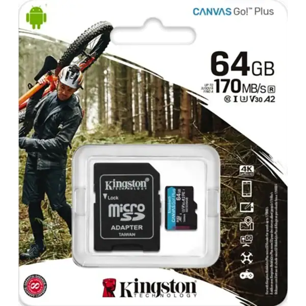 Kingston Micro SD kaarten + adapter