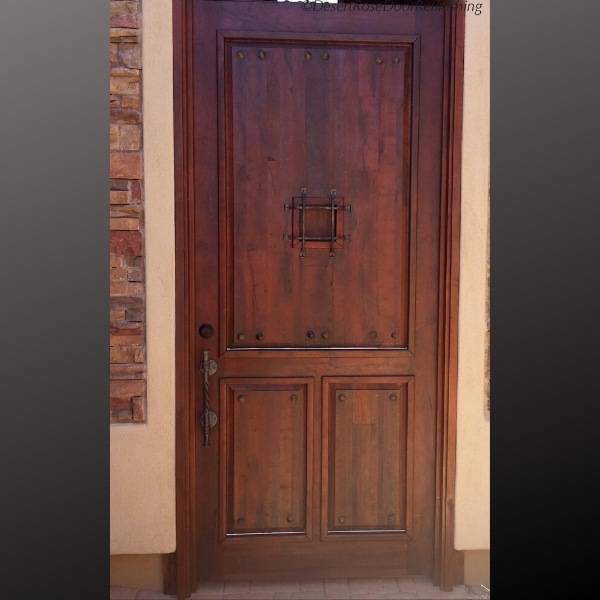 Desert View Village door refinishing, AZ