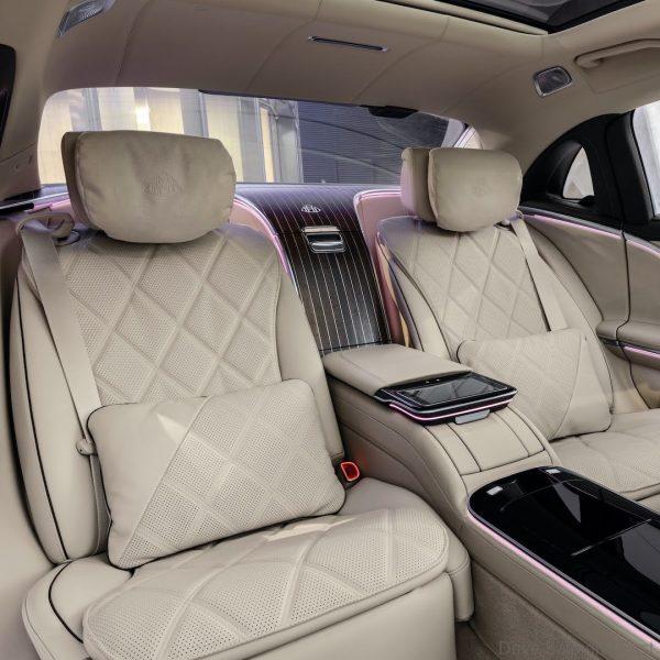 Maybach rear seat comfort_beige