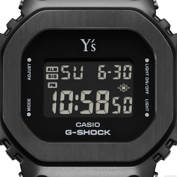 G-Shock Collaborates With Yohji Yamamoto's Y's Fashion Label