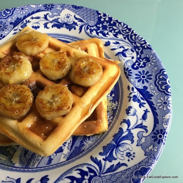 gluten free almond butter waffles