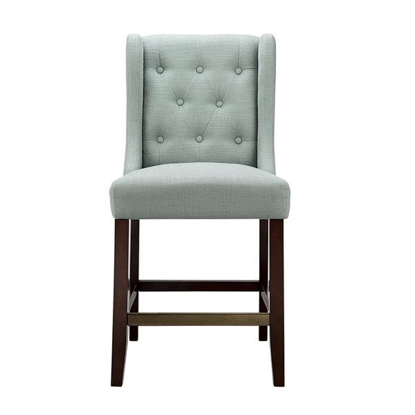 Madison Park Cleo Counter Stool in Blue FPF20-0399