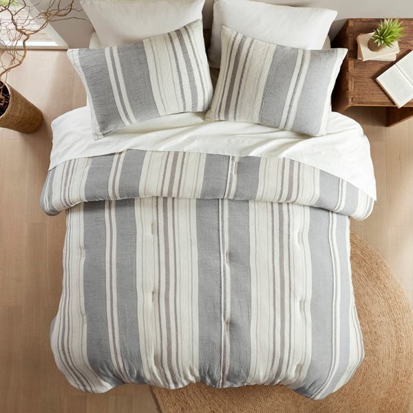 Woolrich Mesa Comforter Set in Grey, Full/Queen WR10-4046 - Image 3