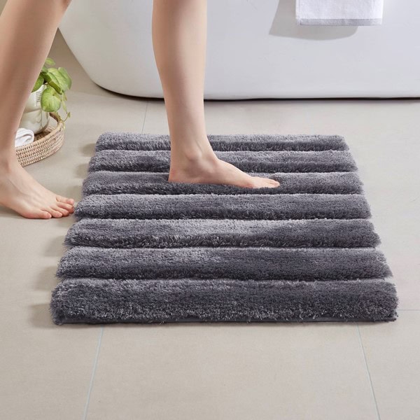 Madison Park Tufted Pearl Channel Rug in Grey, 17x24" MP72-5105 - Image 3