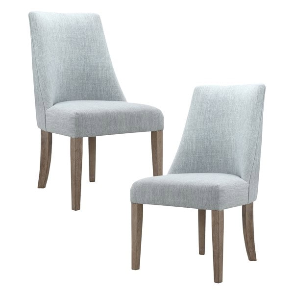 Martha Stewart Winfield Upholstered Dining chair Set of 2 in Light Blue, Set of 2 MT108-0079 - Image 7