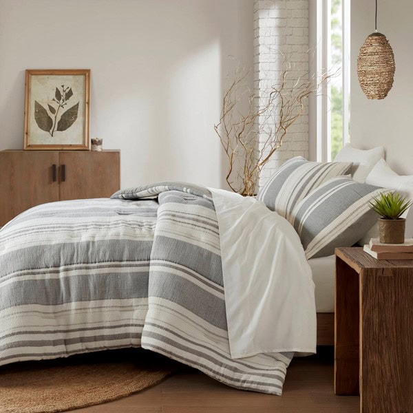 Woolrich Mesa Comforter Set in Grey, Full/Queen WR10-4046 - Image 2