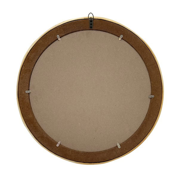 Martha Stewart Luna Natural Rattan Round Wall Mirror in Natural, One Size MT95F-0078 - Image 7