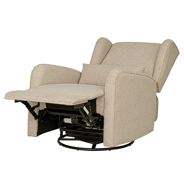 Madison Park Candace Power Recliner 3-in-1 with Swivel, Glider, Charging Station in Beige, One Size MP103-1271 - Image 4