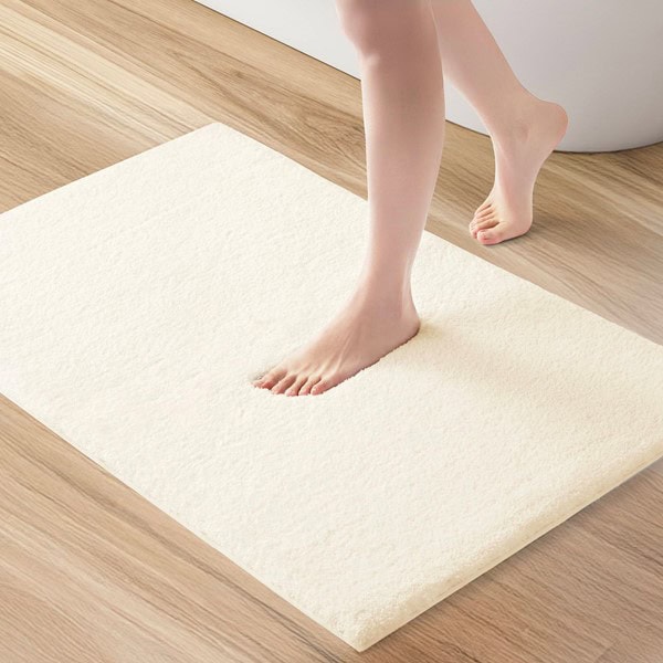 Madison Park Signature Marshmallow Bath Rug Collection in Cream, 24x72" MPS72-168 - Image 3