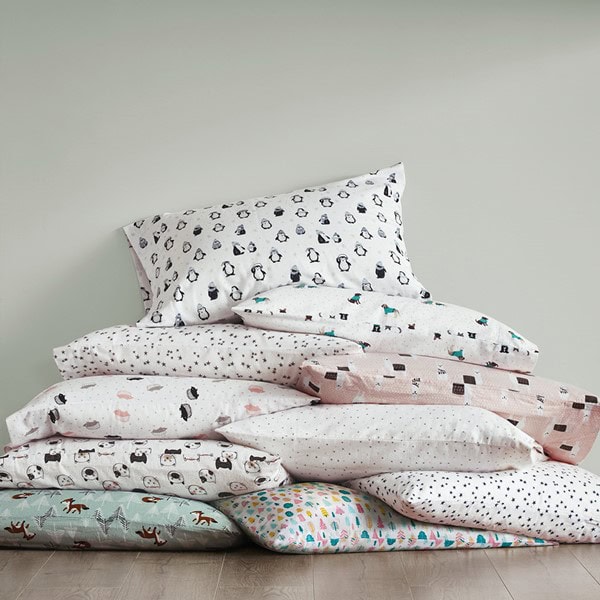 Intelligent Design Cozy Soft Cotton Flannel Printed Sheet Set in Blue Stars, Twin XL ID20-1537 - Image 3