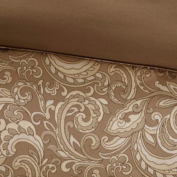 Madison Park Essentials Brystol 24 Piece Room in a Bag in Brown, King MPE10-785 - Image 3