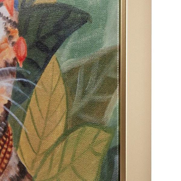 Madison Park Pet Portrait Framed Canvas Wall Art in Bohemian Cat, One Size ID95C-0041 - Image 6