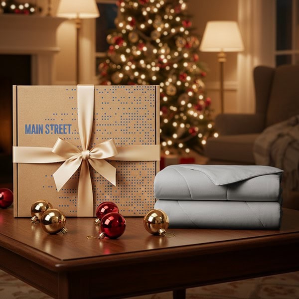 Main Street Sublime Serenity Luxury Comforter in Gray, 108x90" OLX10-0009