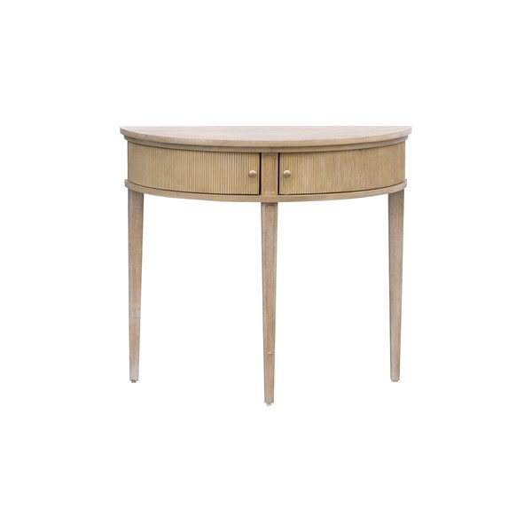 Martha Stewart Crestview Storage Console Table in Reclaimed Wheat, 31"W x 14"D x 30"H MT120-0167 - Image 4