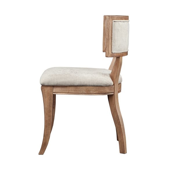 Madison Park Signature Marie Upholstered Split-Back Dining Chairs with Curved Wood Frame (Set of 2) in Beige/Light Natural, Set of 2 MPS100-0042 - Image 5