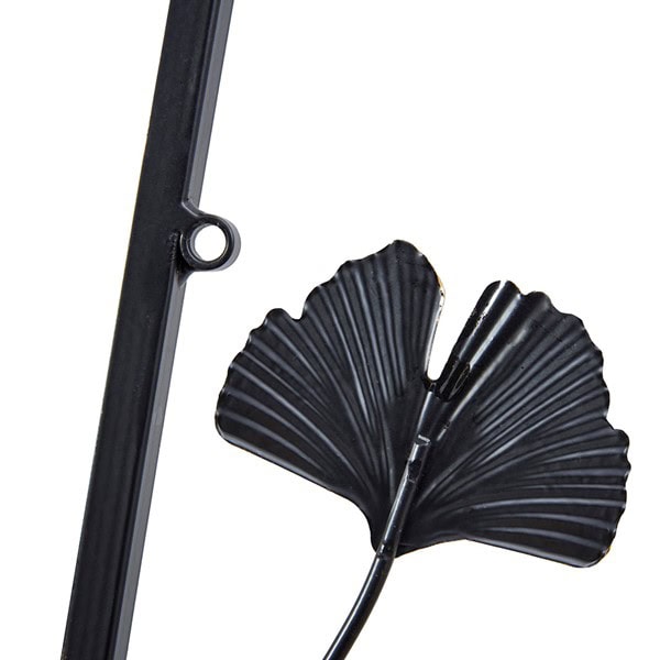 Madison Park Golden Gingko Leaves 3-piece Metal Wall Decor Set in Black/Gold, Set of 3 MP95B-0250 - Image 6