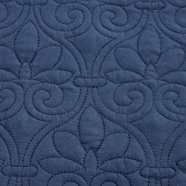 Madison Park Quebec 6 Piece Reversible Daybed Cover Set in Navy, Daybed MP13-4971 - Image 4