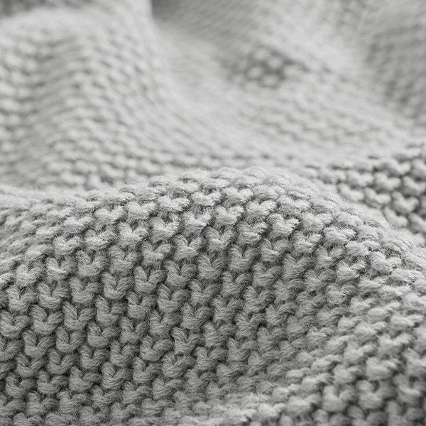 INK+IVY Bree Knit Blanket in Grey, Full/Queen II51-1136 - Image 5