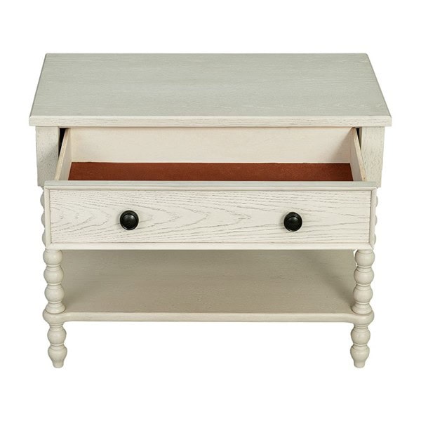 Madison Park Signature Beckett Large Nightstand in Antique Cream, One Size MPS136-0339 - Image 5
