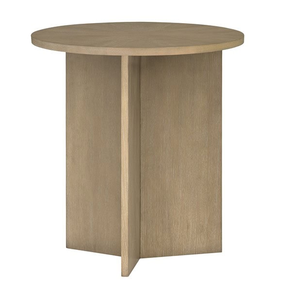 Martha Stewart Sadie Accent Table in Reclaimed Greige, One Size MT120-0187 - Image 4