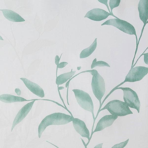 Madison Park Cecily Burnout Printed Shower Curtain in Seafoam, 72x72" MP70-6631 - Image 6