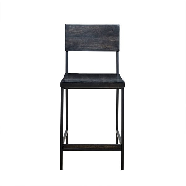 INK+IVY Tacoma 24" Counter stool in Black, One Size II104-0251 - Image 7