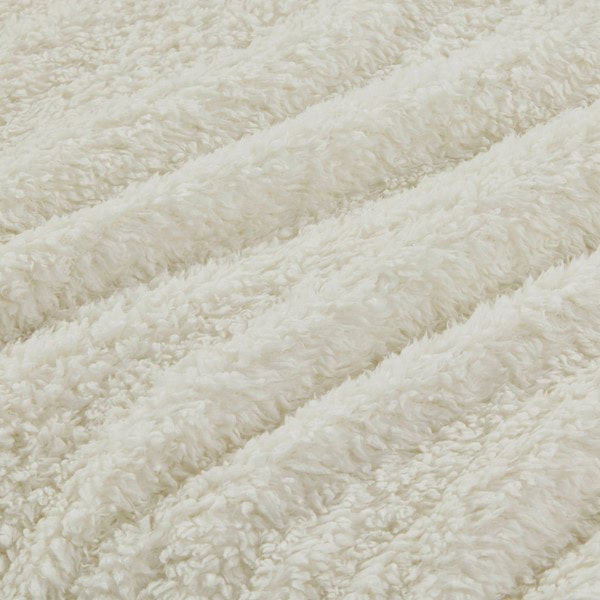 Woolrich Burlington Berber Blanket in Ivory, Twin WR51-2208 - Image 2