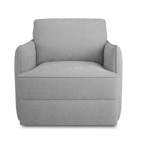 Chapel Hill Carly Swivel Chair in Light Grey, One Size CH100-0058 - Image 3