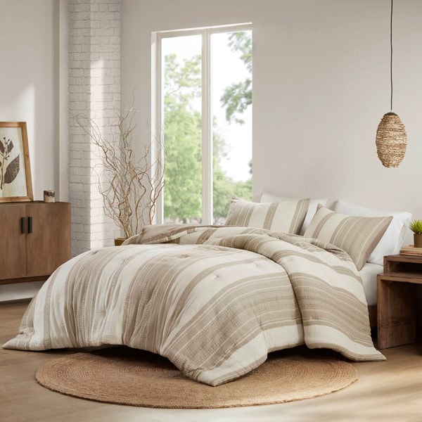 Woolrich Mesa Comforter Set in Tan, King/Cal King WR10-4051