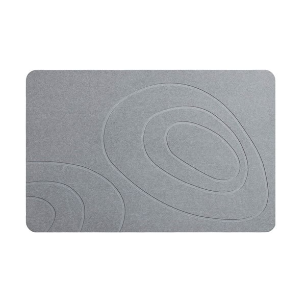 Nomad Home Diatom Bath Mat in Pebble Grey, One Size NH72-0099 - Image 6