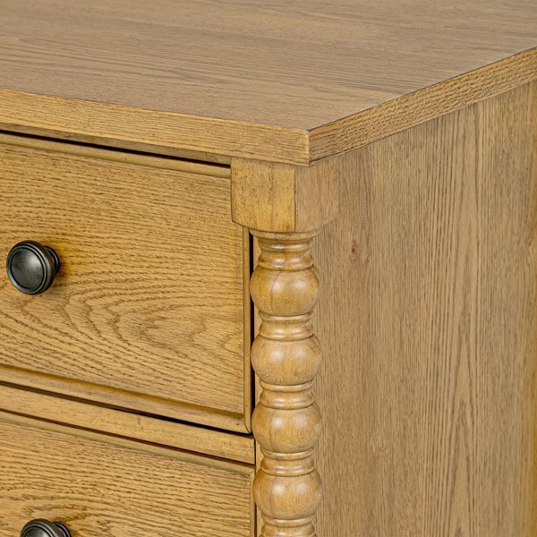 Madison Park Signature Beckett 6-drawer dresser (70"W) in Natural, One Size MPS137-0325 - Image 2