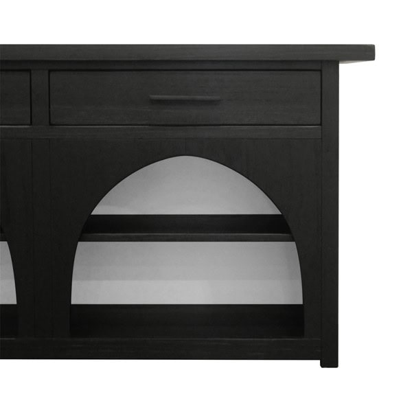 Chapel Hill Grayson Accent Console in Black/Grey, One Size CH125-1000 - Image 4