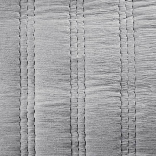 Urban Habitat Dune Poly Gauze Quilt Set in Gray, Full/Queen UH13-2522 - Image 4