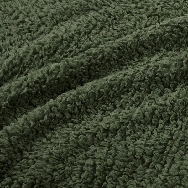 Woolrich Burlington Berber Blanket in Green, Full/Queen WR51-3911 - Image 3