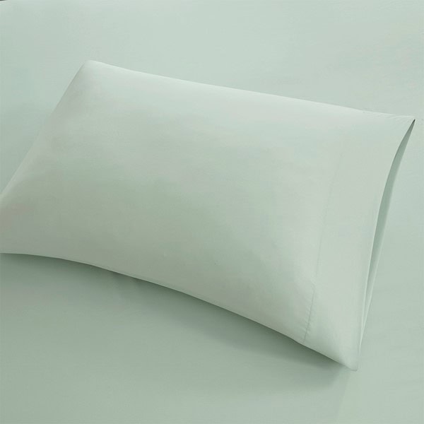 Sleep Philosophy Smart Cool Microfiber Sheet Set in Aqua, King SHET20-973 - Image 2