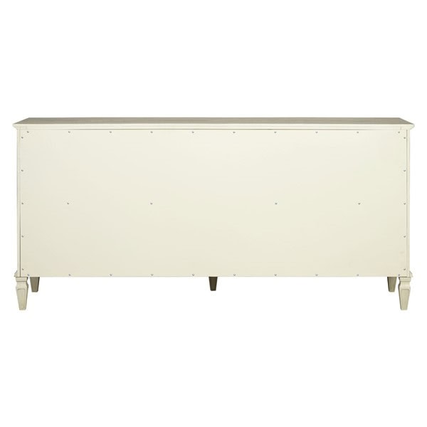 Madison Park Signature Victoria 6-drawer wood dresser (70") in Antique Cream, One Size MPS137-0317 - Image 7