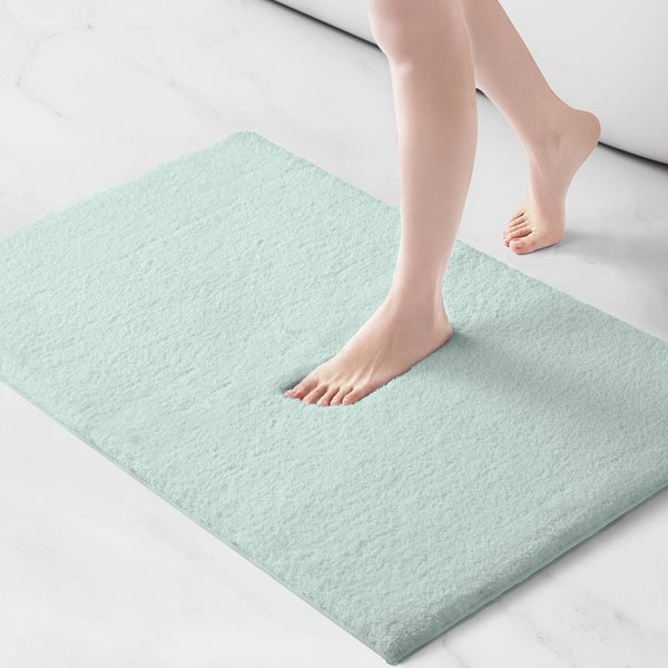Madison Park Signature Marshmallow Bath Rug Collection in Seafoam, 24x40" MPS72-608 - Image 3
