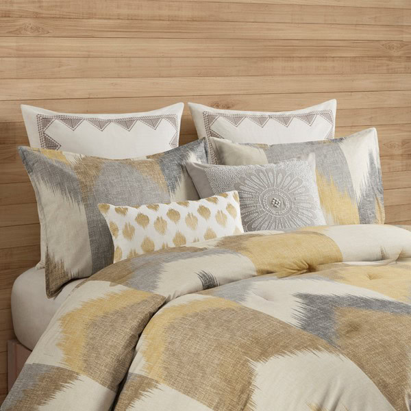 INK+IVY Alpine Cotton Comforter Mini Set in Yellow, King/Cal King II10-786 - Image 2