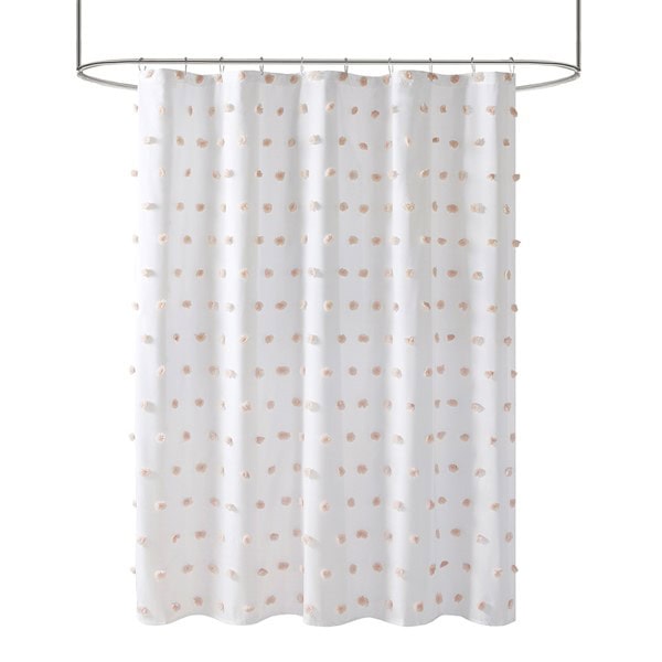 Madison Park Sophie Shower Curtain in Blush, 72x72" MP70-7471 - Image 3