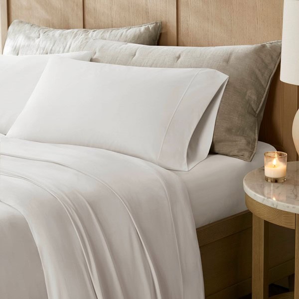 Harbor House Cooling Stretch Jersey Sheet Set in White, Split King HHD20-1898 - Image 3