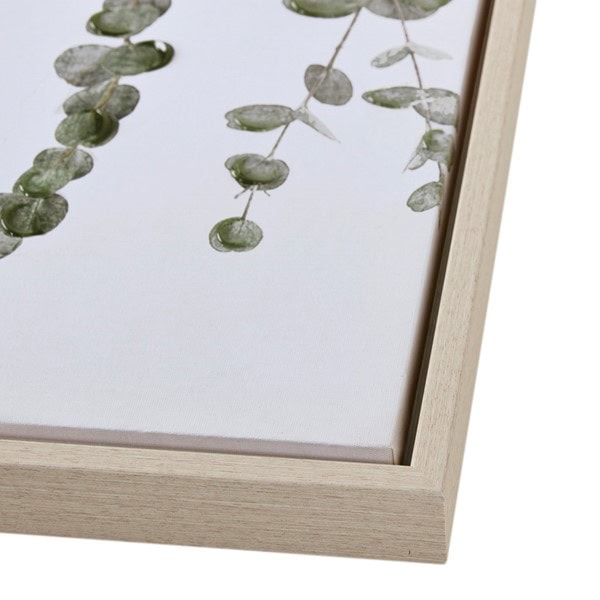 INK+IVY Botanical Waterfall Eucalyptus 2-piece Framed Canvas Wall Decor Set in Green, Set of 2 II95C-0154 - Image 3