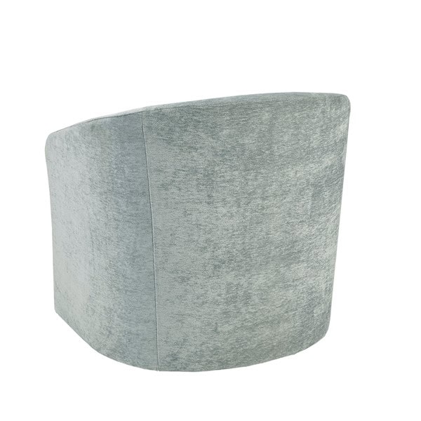 Martha Stewart Amber Swivel Chair in Light Blue, One Size MT103-0049 - Image 7
