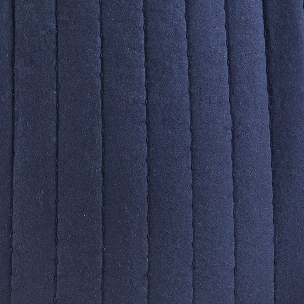 INK+IVY Camila Cotton Quilted Euro Sham in Navy, Euro Sham II11-1077 - Image 5