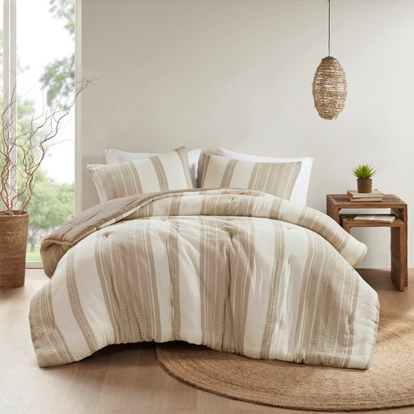 Woolrich Mesa Comforter Set in Tan, King/Cal King WR10-4051 - Image 4