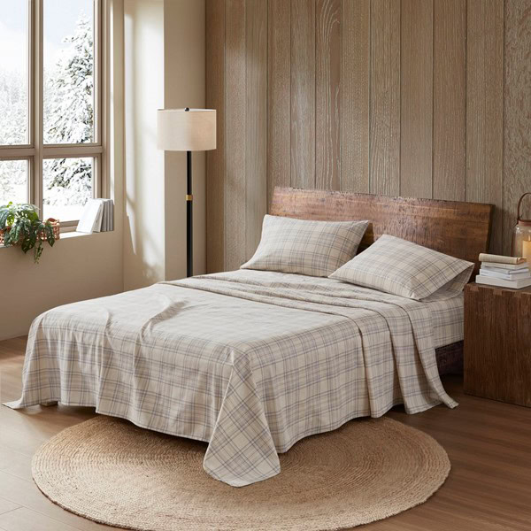Woolrich Cotton Flannel Sheet Set in Andrews, Twin WR20-4091 - Image 2